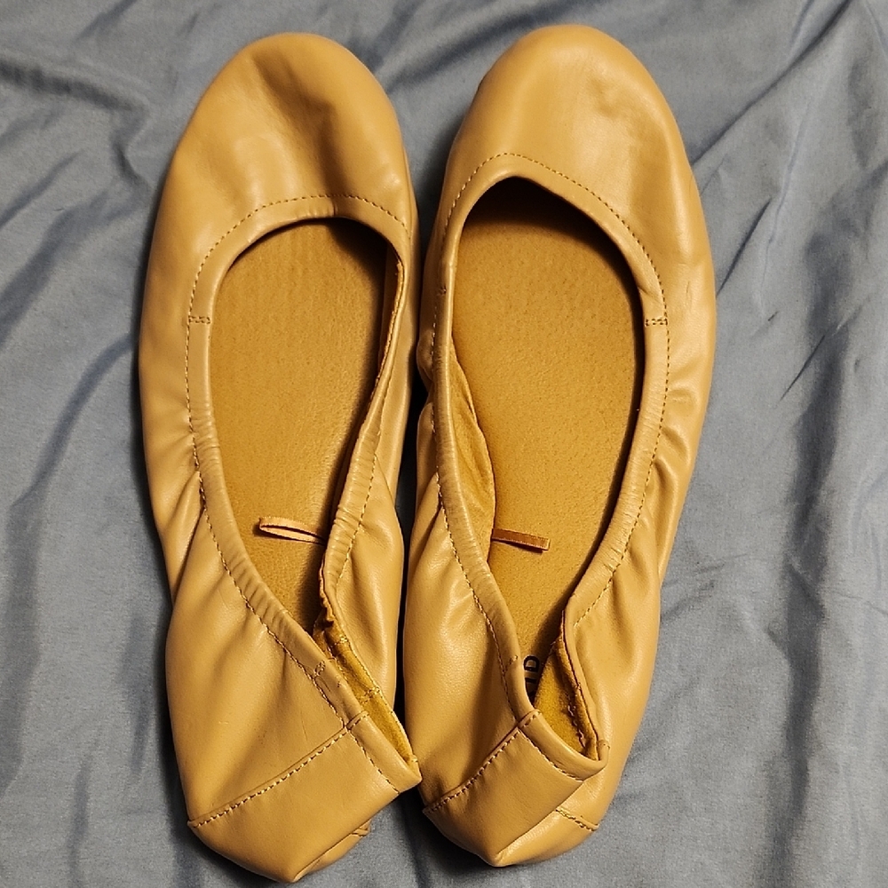 Torrid Tan Leather Flats